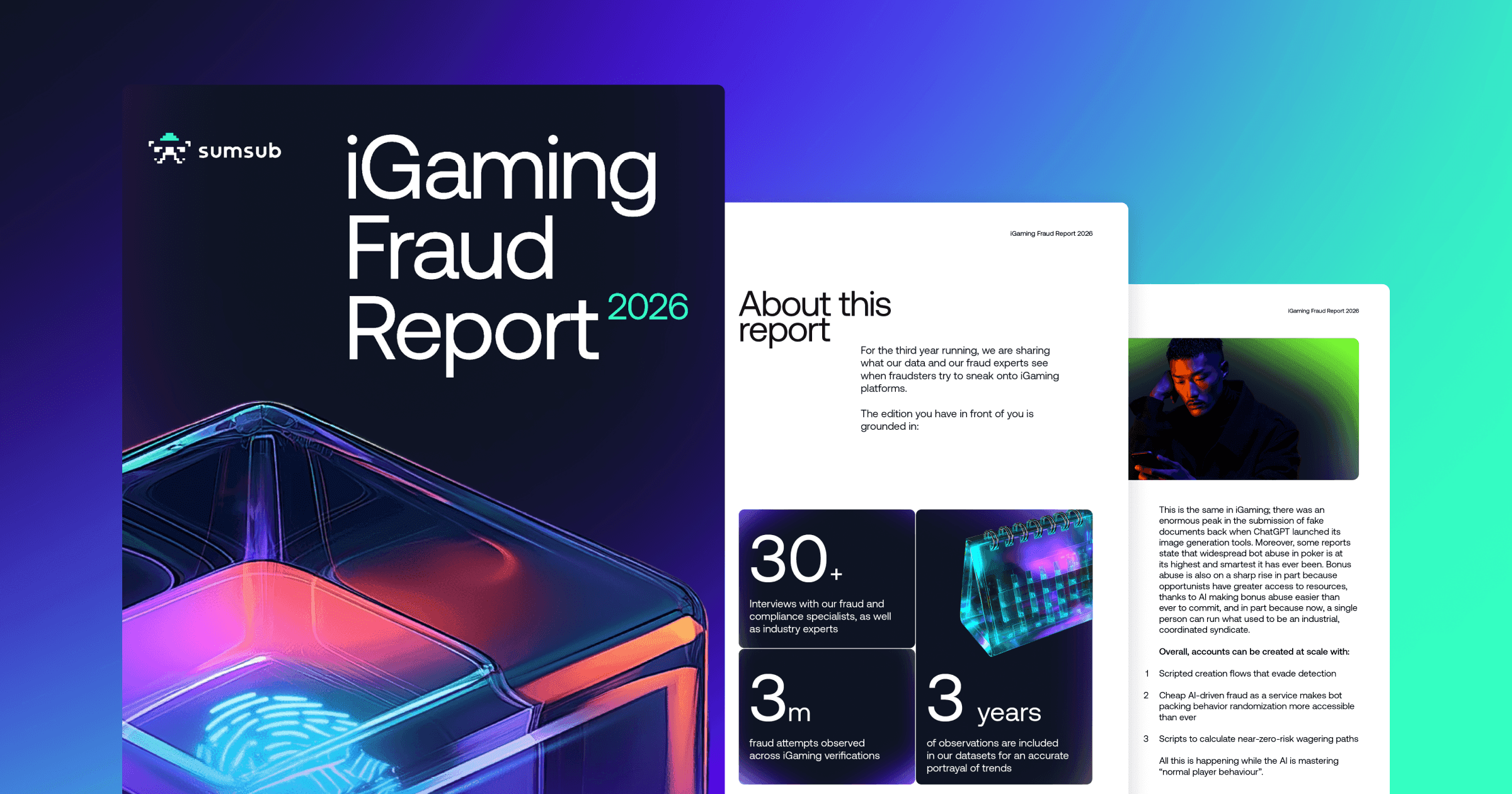Sumsub iGaming Fraud Report 2026 om mistænkelige transaktioner