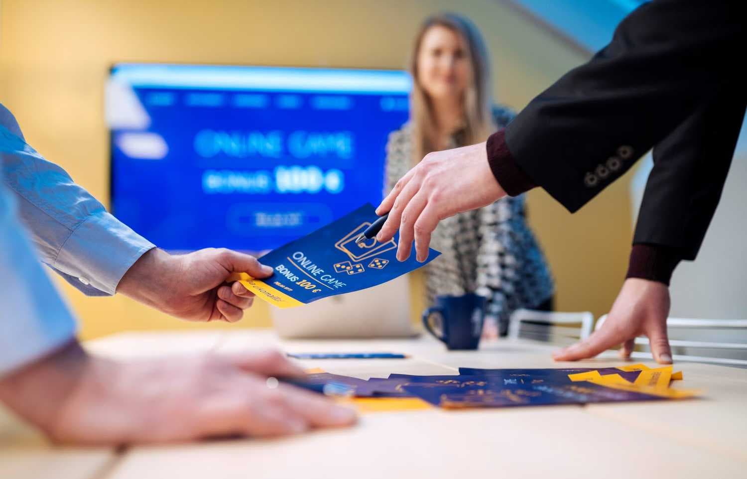 Illustration fra finske myndigheders nyhed om licensansøgninger til gambling