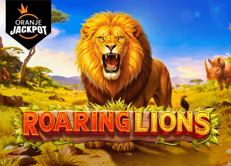 Roaring Lions – Oranje Jackpot spilleautomat